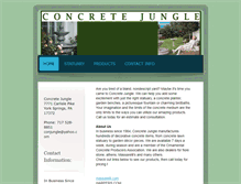 Tablet Screenshot of concretejunglepa.net